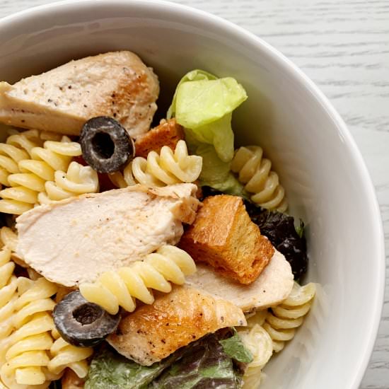 Chicken Caesar Pasta Salad