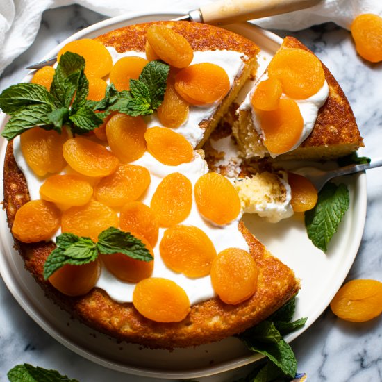 Apricot Snacking Cake