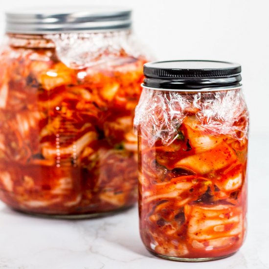 Homemade Vegan Kimchi (Quarantine)