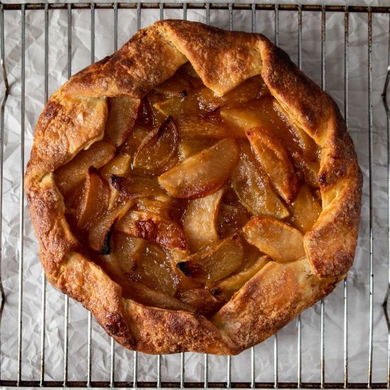 Ginger Apple Galette