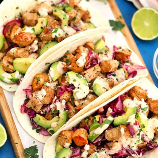 Chipotle Chicken Tacos