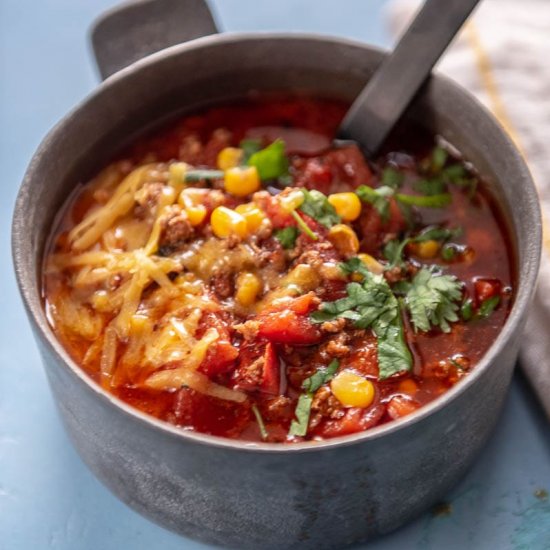 Instant Pot Taco Soup