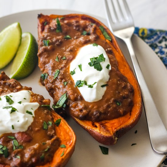 Healthy Baked Sweet Potato Toppings