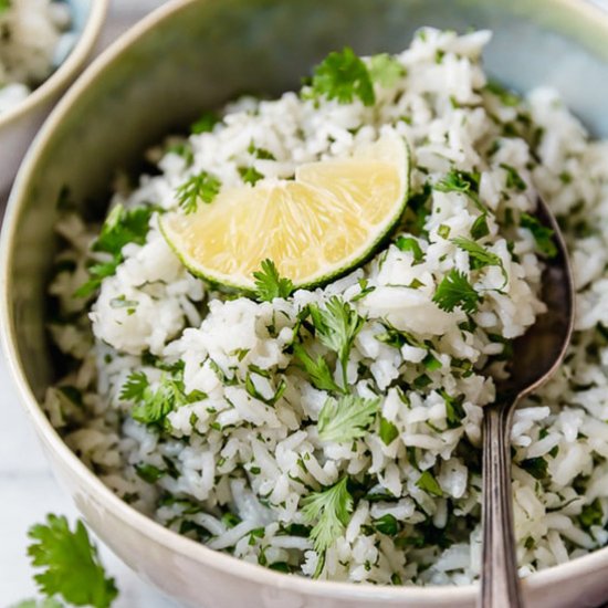 Instant Pot Cilantro Lime Rice