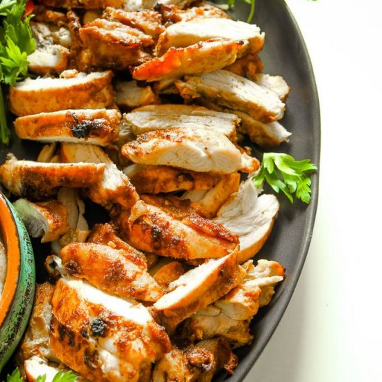 Chicken Shawarma Sheet Pan Meal