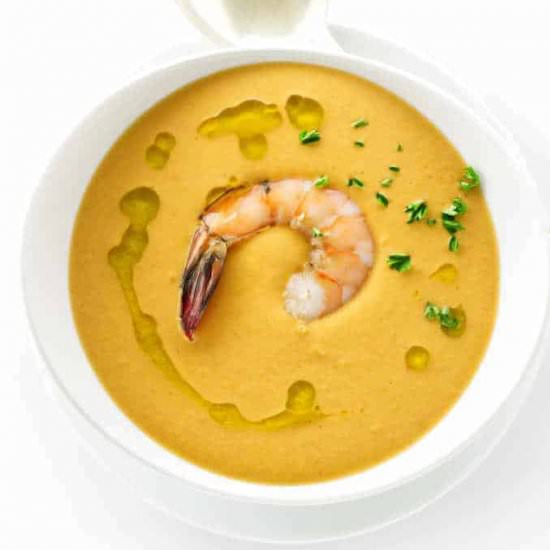 Creamy Shrimp Bisque