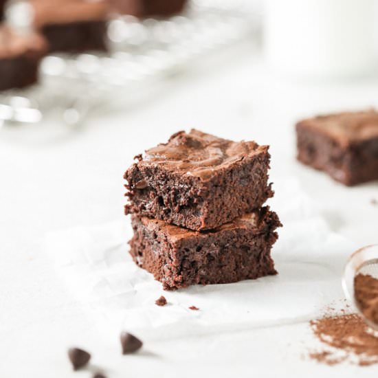 Fudgy Oat Flour Brownies