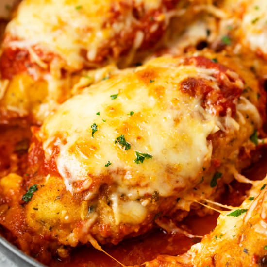 Baked Chicken Parmesan