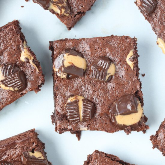 Paleo Peanut Butter Cup Brownies