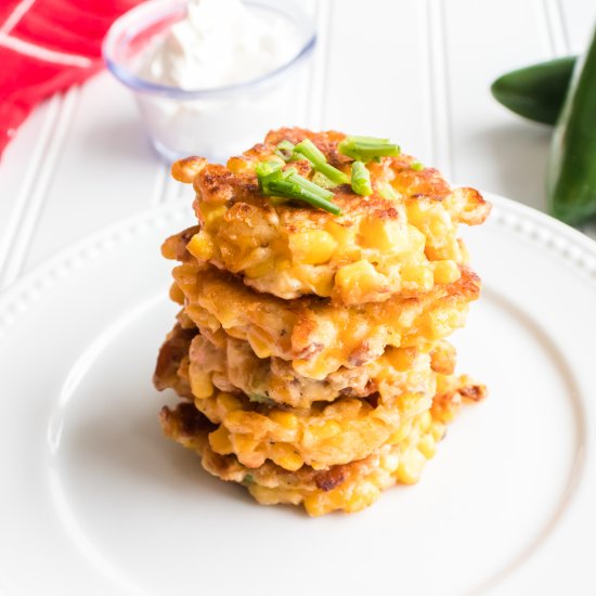 Crispy Corn Cakes