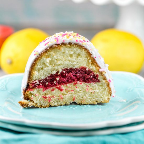 Pink Lemonade Bundt Cake