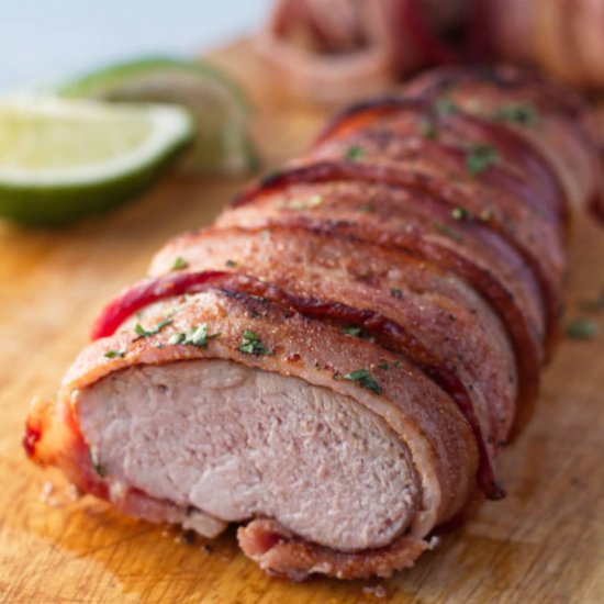 Bacon-Wrapped Pork Tenderloin