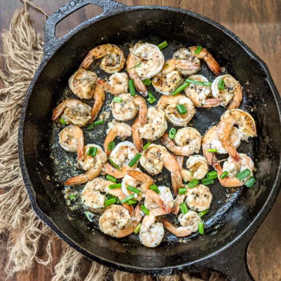 Easy Lemon Pepper Garlic Shrimp