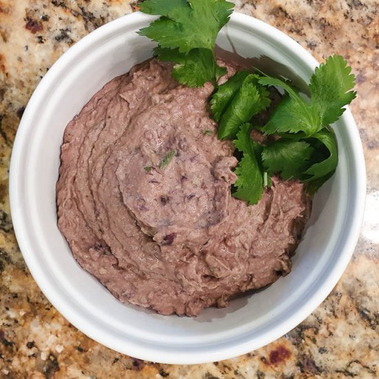 Spicy Black Bean Hummus Recipe