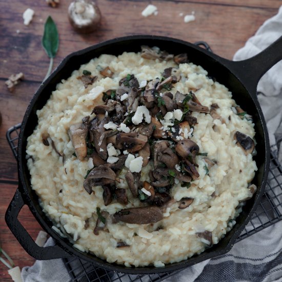 Mushroom & Sage Risotto