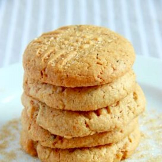 FLOURLESS PEANUT BUTTER COOKIES