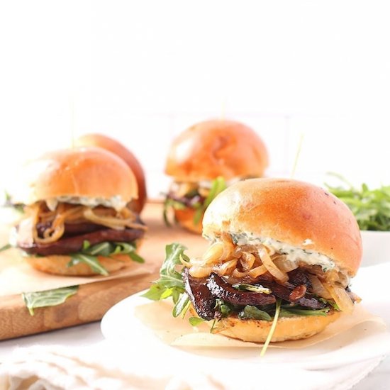 Portobello Steak Sliders