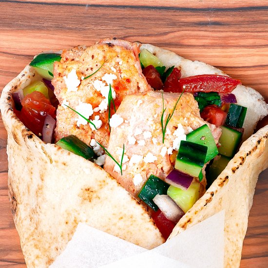 Salmon Gyro (Video)