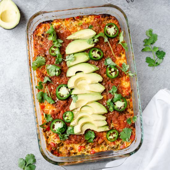 Chorizo Breakfast Casserole