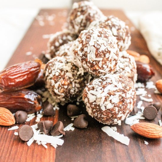 Chocolate Coconut Almond Bites