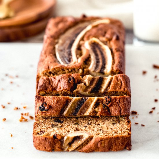 chocolate chip banana banana bread