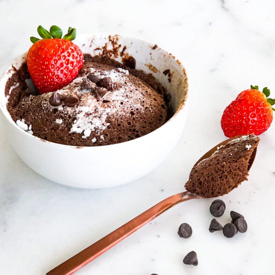 KETO Chocolate Mug Cake!