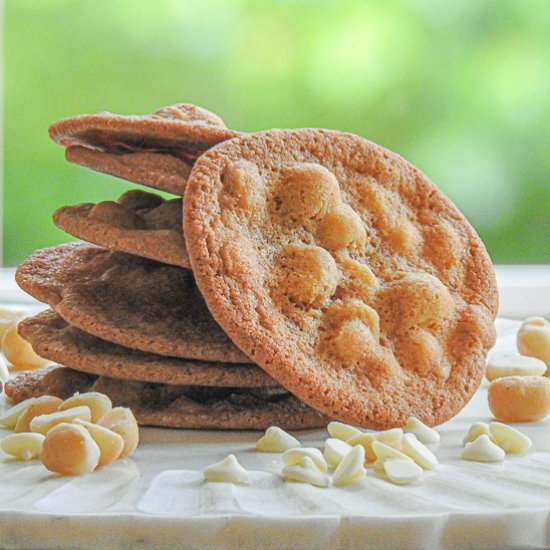 White Chocolate Macadamia Cookies