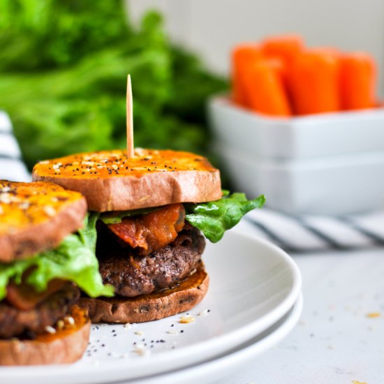 Paleo Sweet Potato Sliders