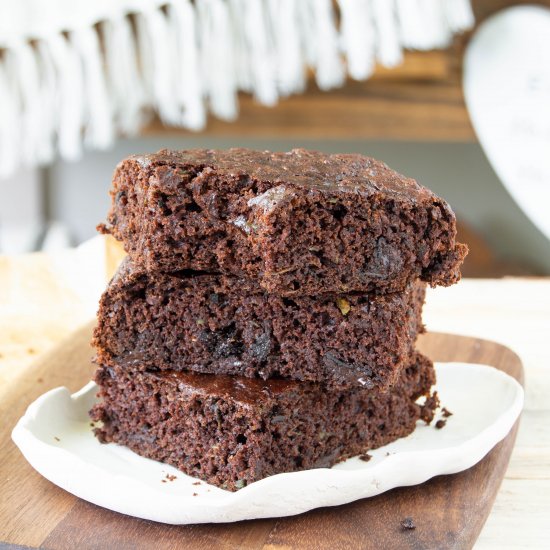 Fudgy Vegan Brownie