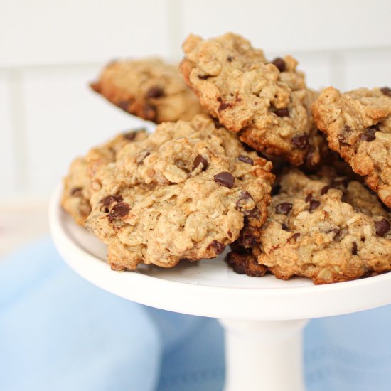 Vegan Cowboy Cookies