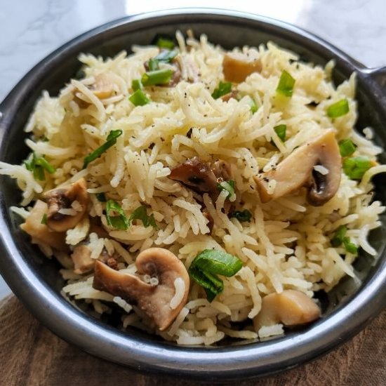 Mushroom rice