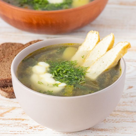 Vegan Green Borsch