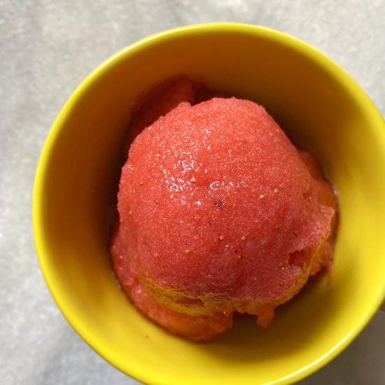 Strawberry Sorbet