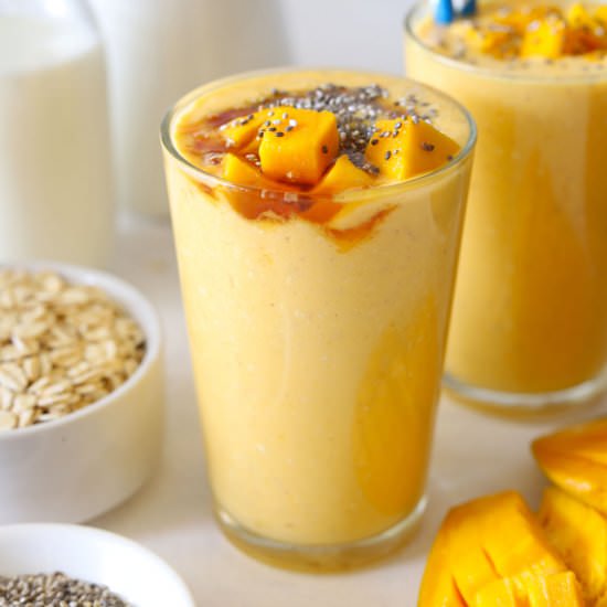 Mango Oats Smoothie