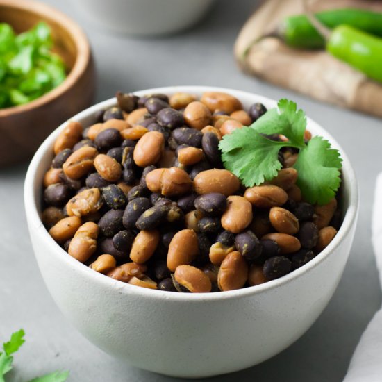 Easy Seasoned Beans from a Can