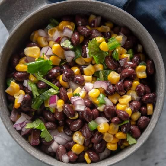 Black Bean and Corn Salsa