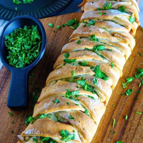 BBQ Chicken Braid