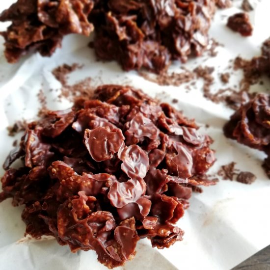 3 Ingredient No Bake Cookies