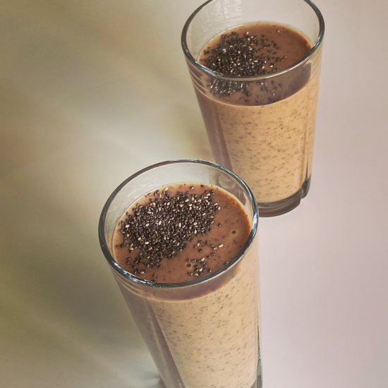 Vegan chai protein smoothie