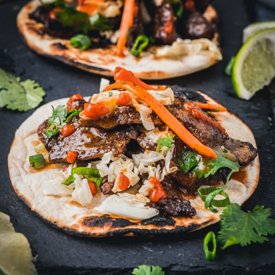 Korean Short Rib Tacos