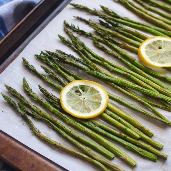 Lemon Roasted Asparagus