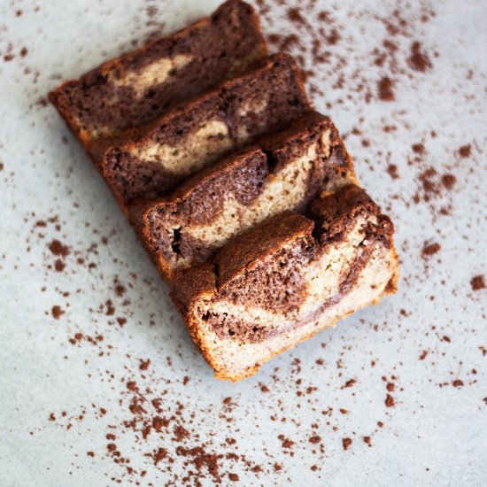 Marbled Chocolate-Banana Bread