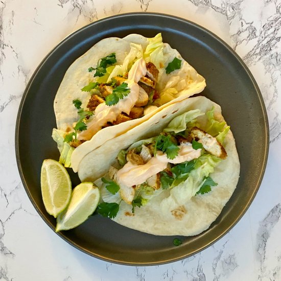 Seared Chicken Tacos