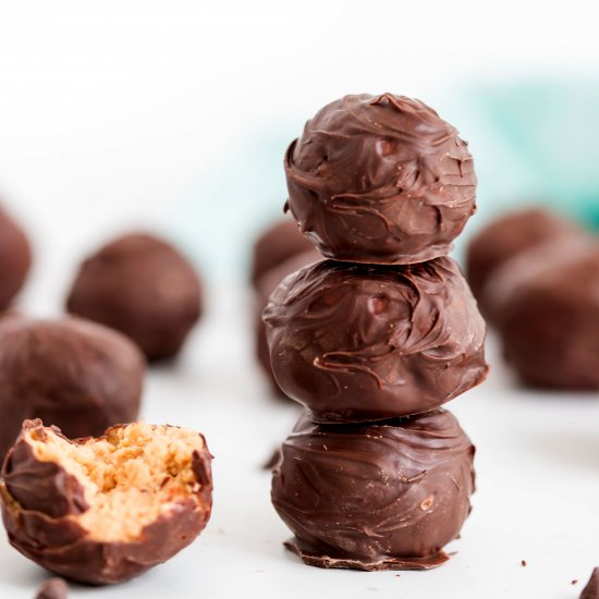 Chocolate Peanut Butter Bon Bons