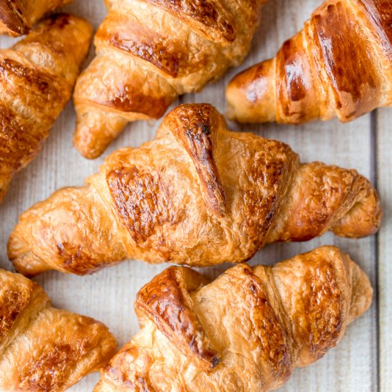 Quick and Easy Butter Croissants