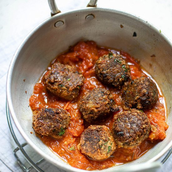 Vegan Lentil Meatballs