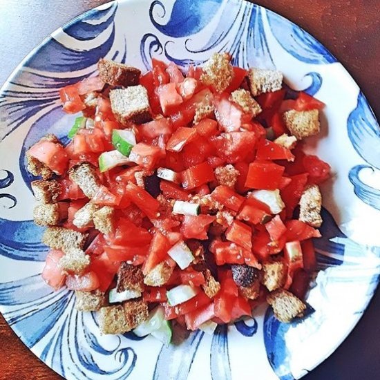 Chilled Gazpacho Summer Salad