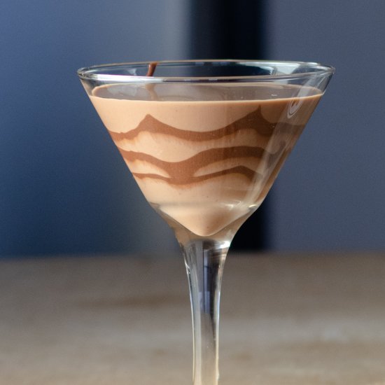 Chocolate Coquito Martini