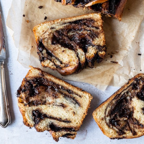 Vegan Chocolate Babka