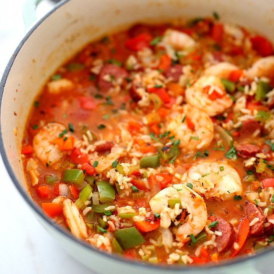 Healthy Jambalaya